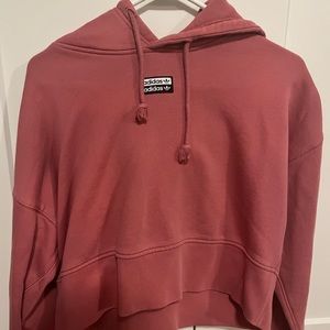 Cropped Adidas Hoodie